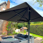 Square umbrella 4.0 x 4.0 m - Outside Structures