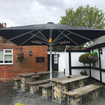 Square umbrella 4.0 x 4.0 m - Outside Structures