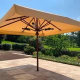 Square umbrella 4.0 x 4.0 m - Outside Structures