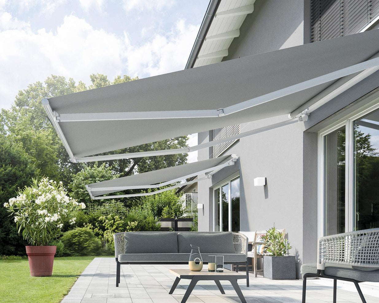 Duck awnings 2 m x 2m - Outside Structures