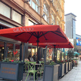 Square umbrella 2 x 2 m - Outside Structures