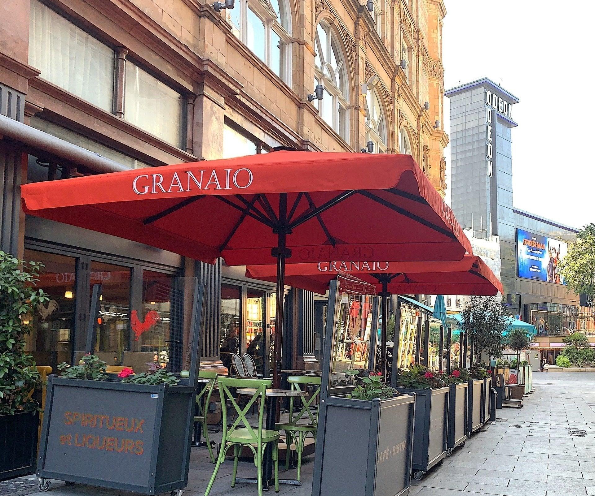 Square umbrella 2 x 2 m - Outside Structures