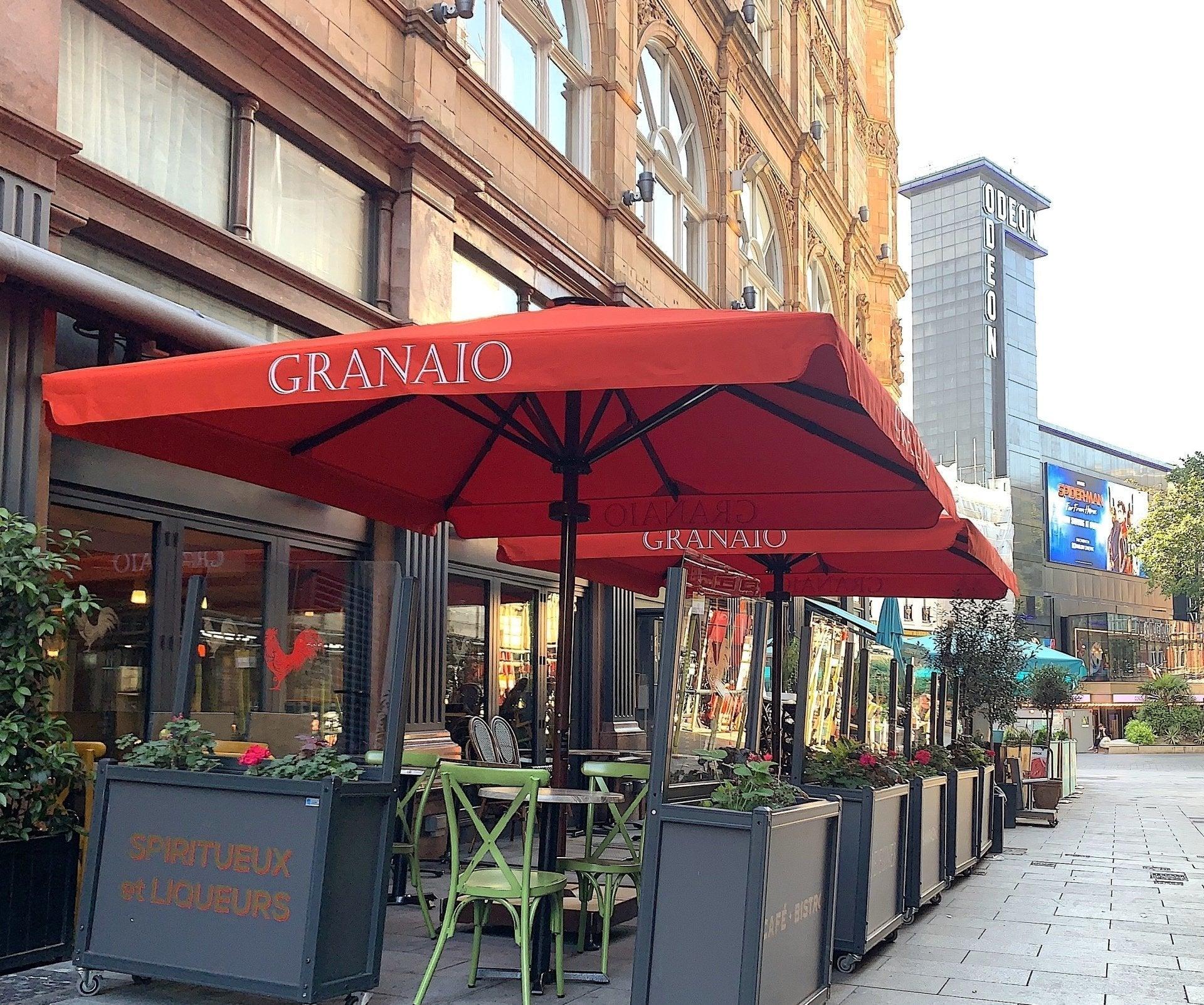 Square umbrella 2.5 x 2.5 m - Outside Structures