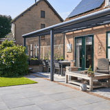 Bosco Canopy (5 x 2.5 m) in cream - Outside Structures