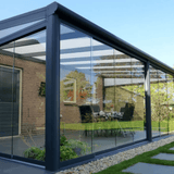 Bosco Canopy (5 x 2.5 m) in cream - Outside Structures