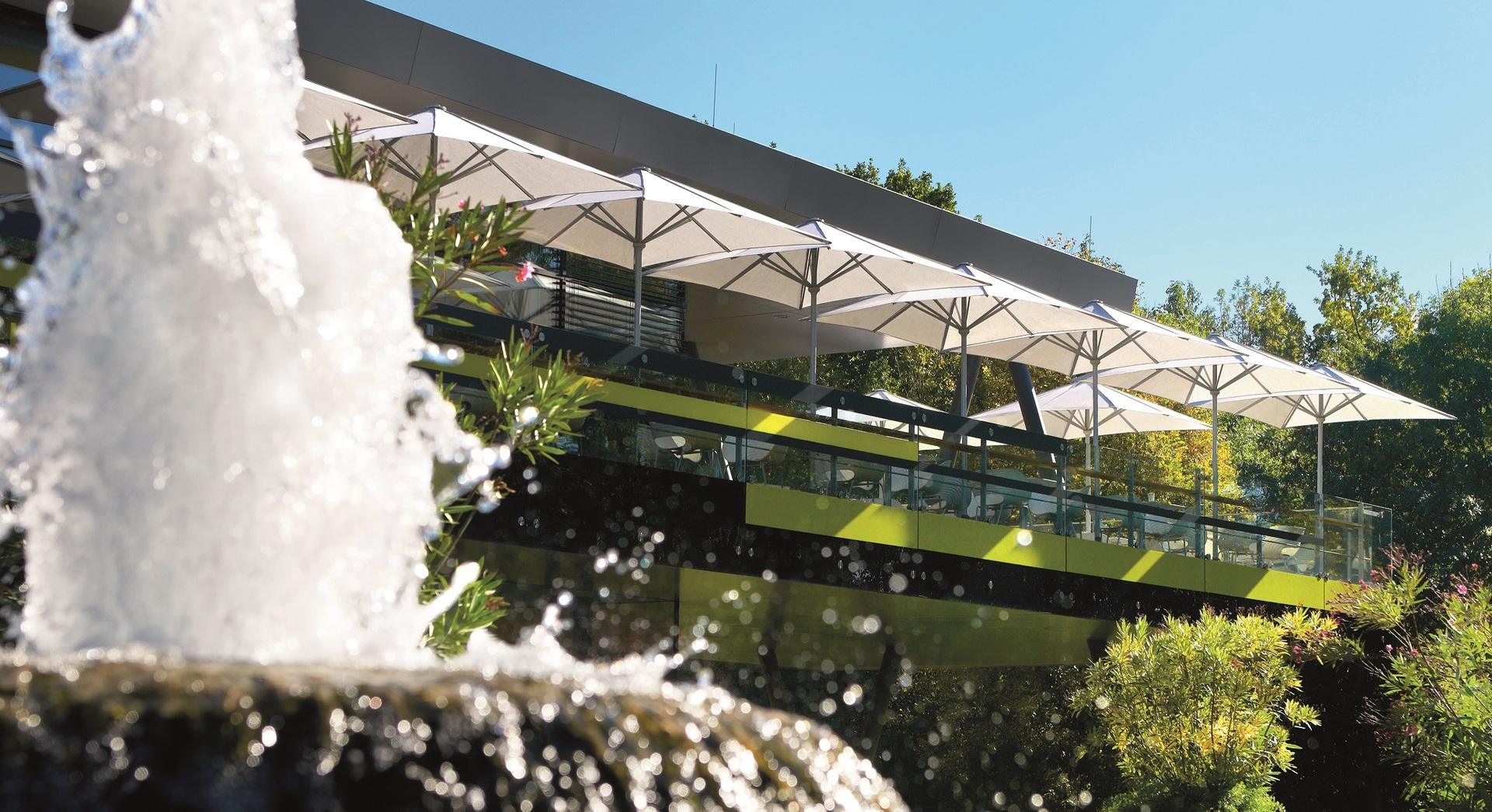 Square umbrella 2 x 2 m - Outside Structures