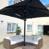 Square umbrella 3.0 x 3.0 m - Outside Structures