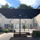 Square umbrella 5.0 x 5.0 m - Outside Structures