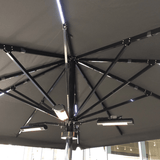 Square umbrella 3.0 x 3.0 m - Outside Structures